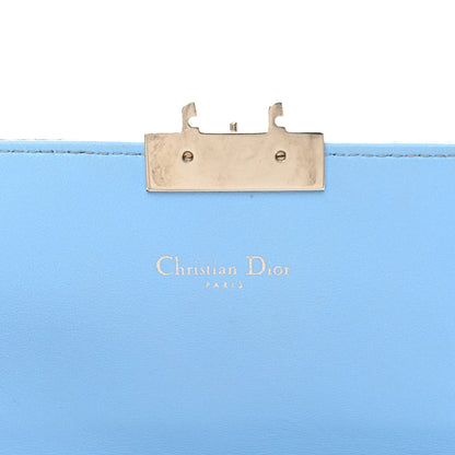 Christian Dior Lambskin Cannage Miss Dior Promenade Pouch Blue 6 of 12