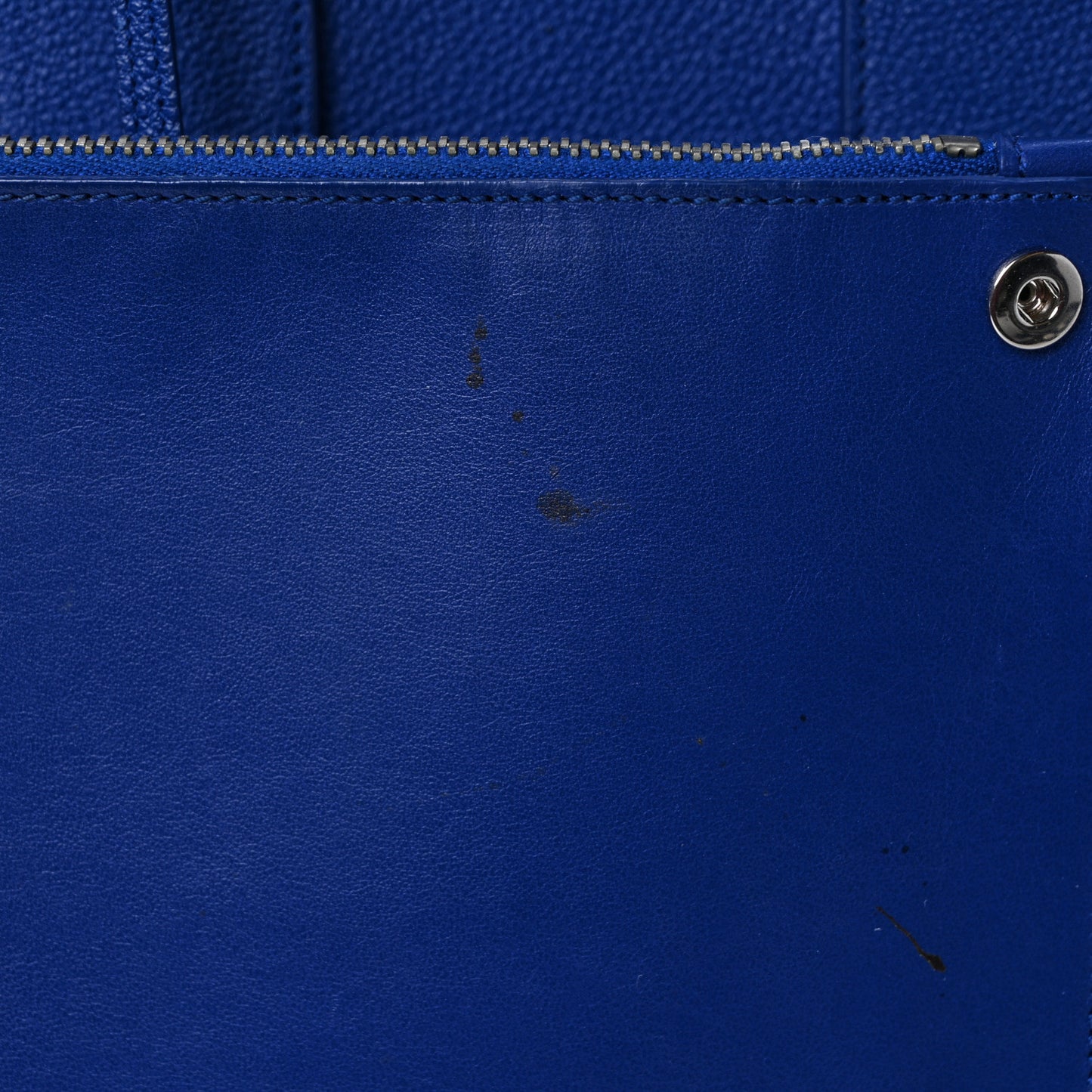 Grained Calfskin Small Sac De Jour Outremer