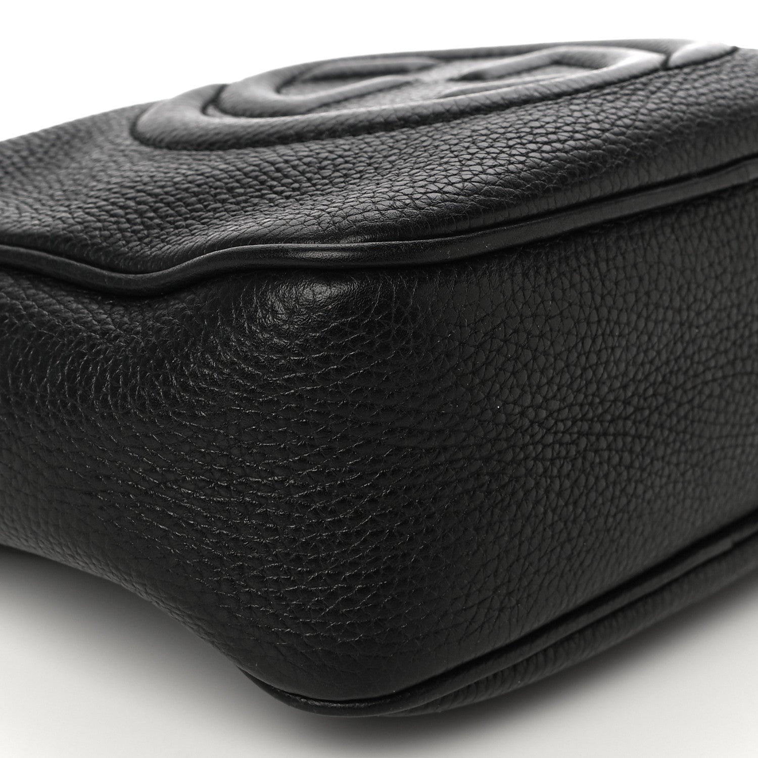 Gucci Pebbled Calfskin Small Soho Disco Bag Black 10 of 22