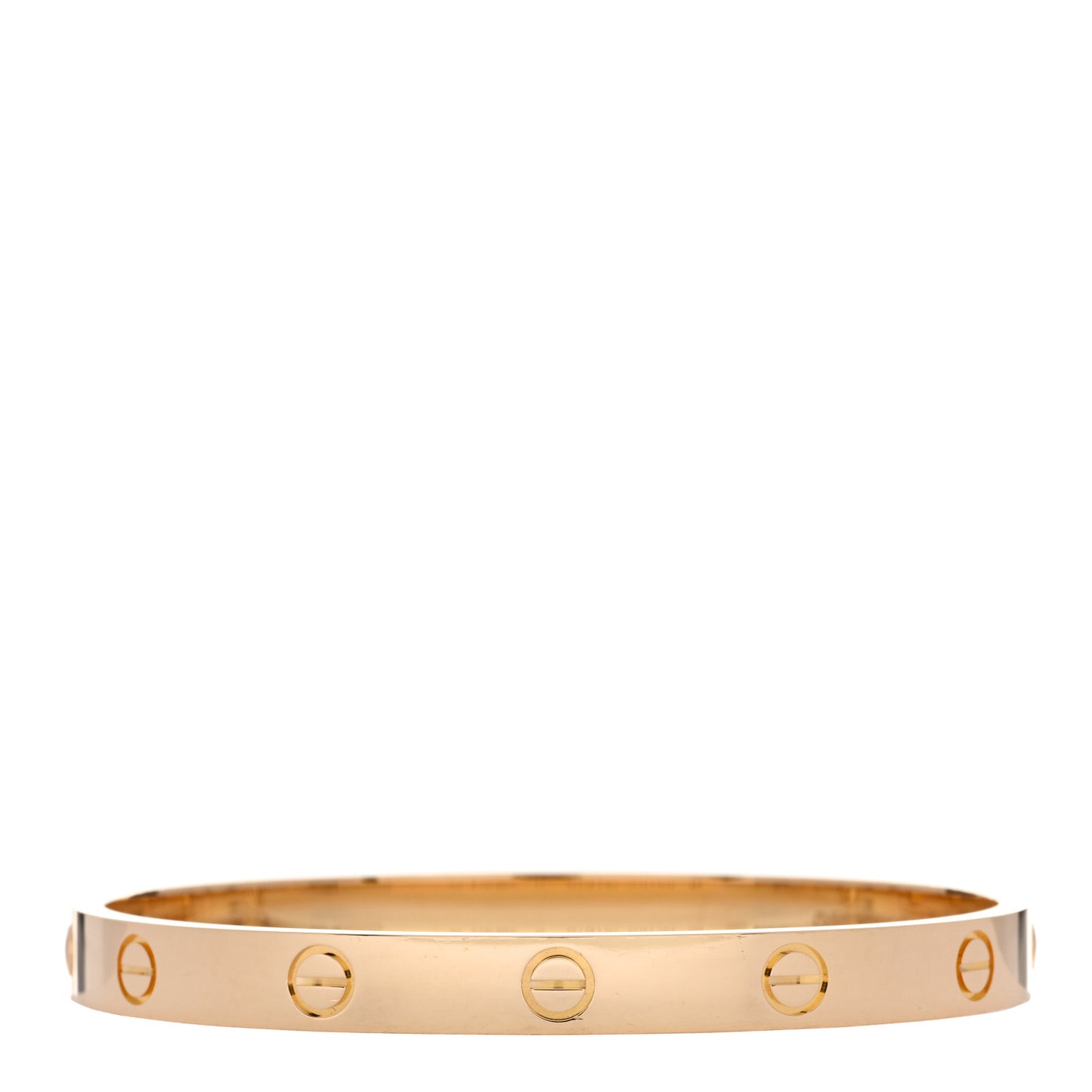 18K Yellow Gold LOVE Bracelet 17