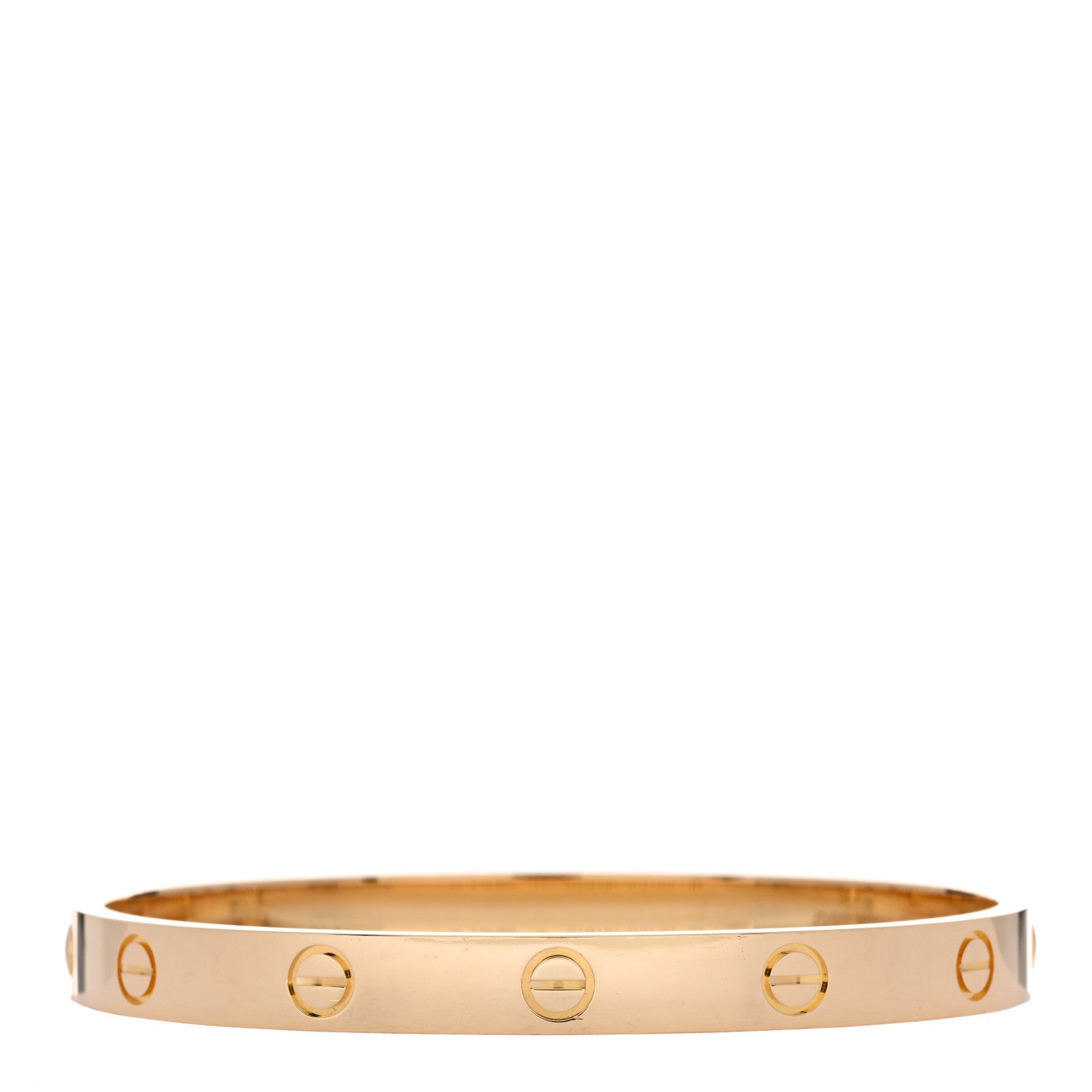 Cartier 18K Yellow Gold LOVE Bracelet 17 2 of 5