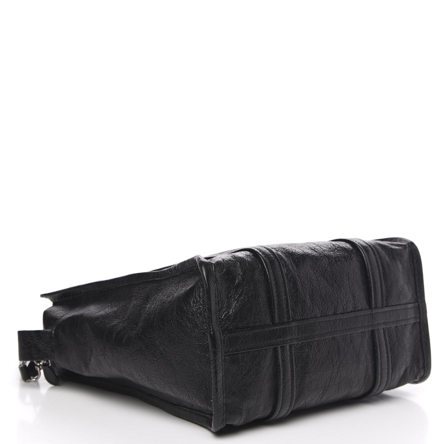 Agneau Small Bazar Shopper Tote Black