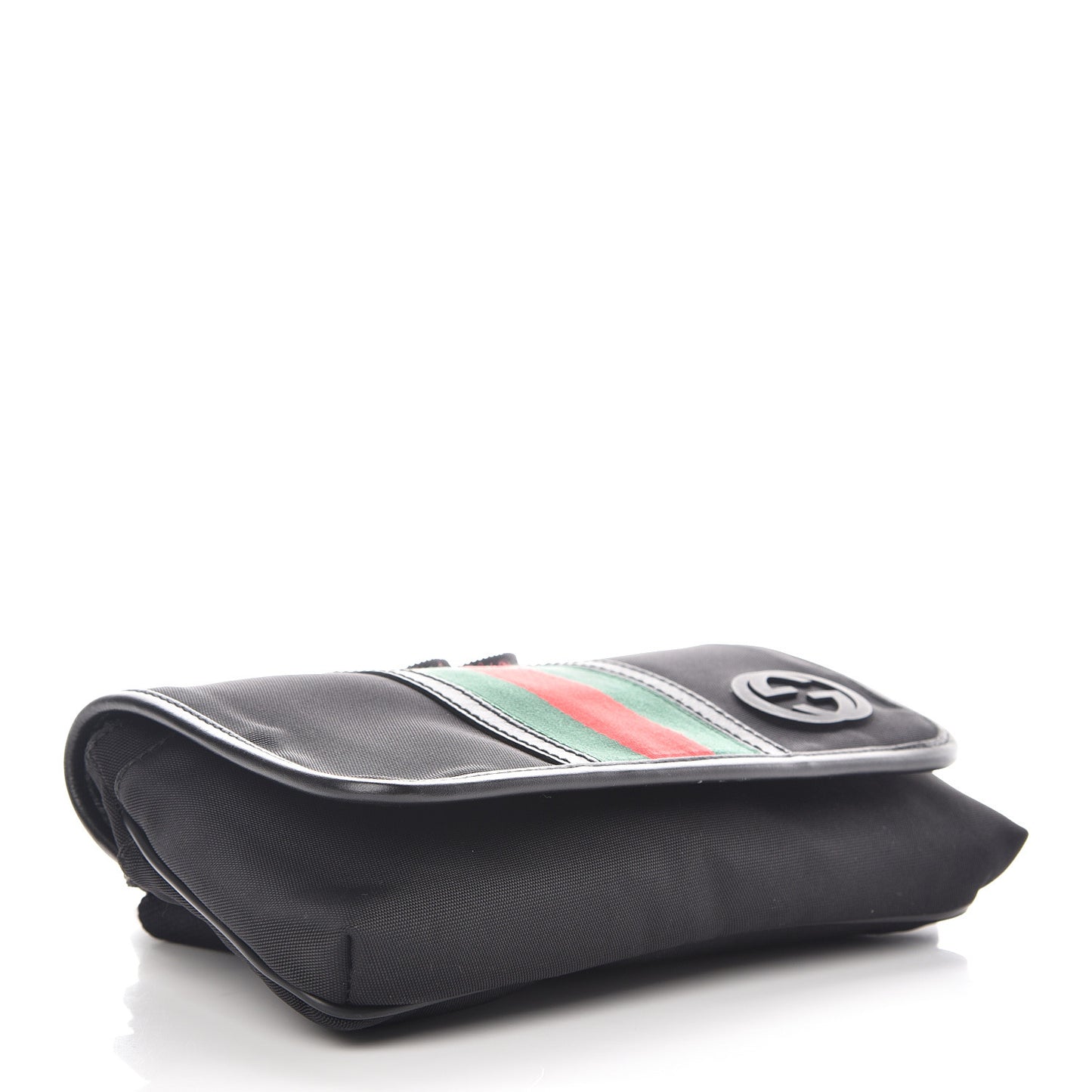 Nylon Web Belt Bag Black