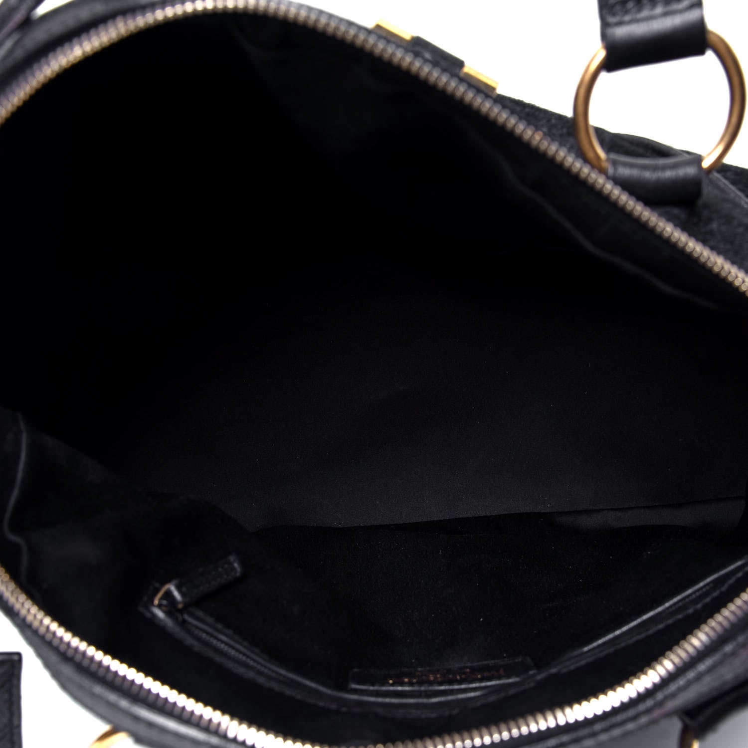 Saint Laurent Calf Hair Large Muse Black 4 of 4
