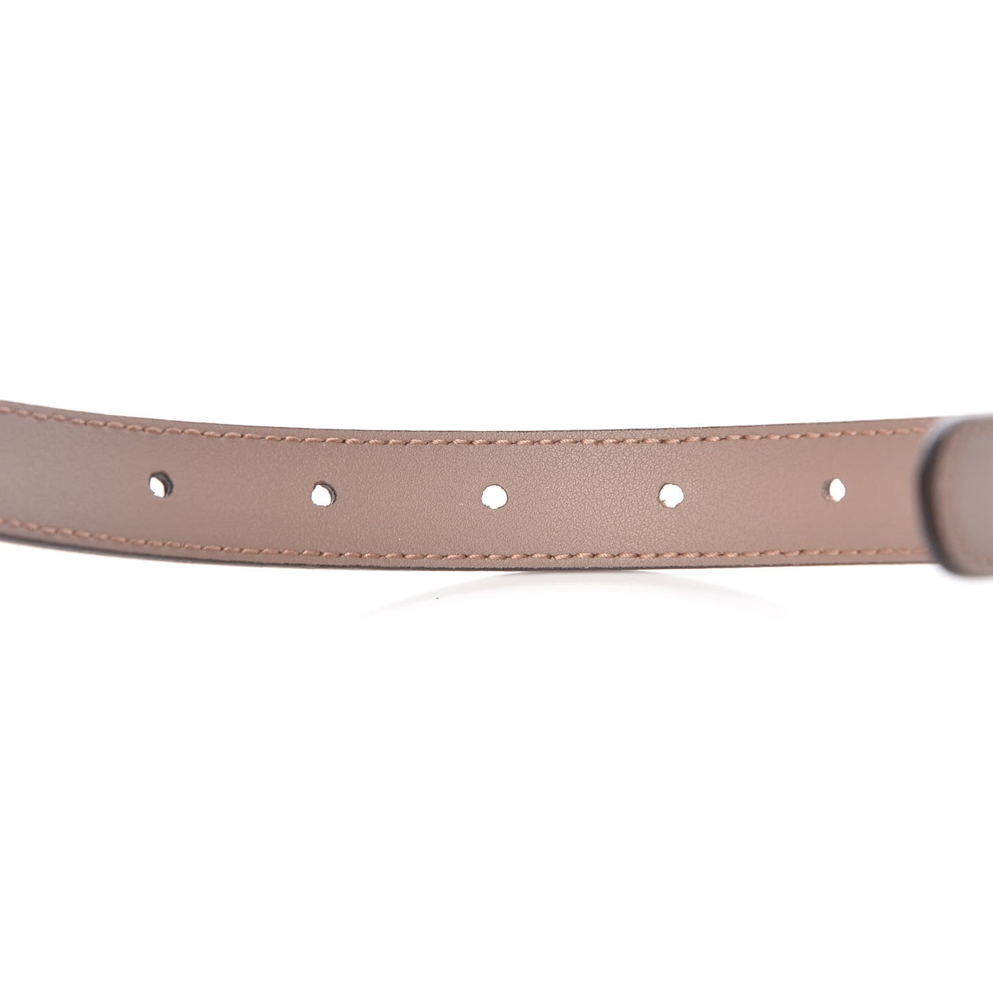 Calfskin Pearl Double G 20mm Belt 95 38 Porcelain Rose