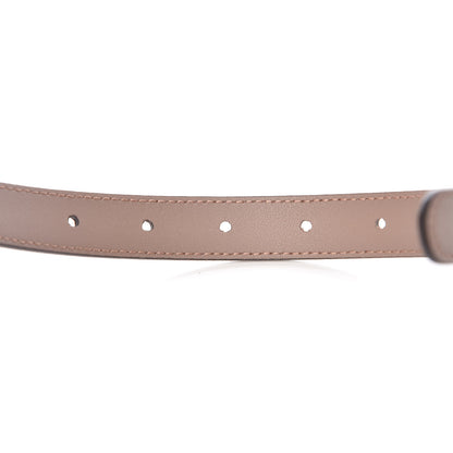 Gucci Calfskin Pearl Double G 20mm Belt 95 38 Porcelain Rose 6 of 7
