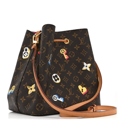 Louis Vuitton Monogram Love Lock Neonoe 3 of 11