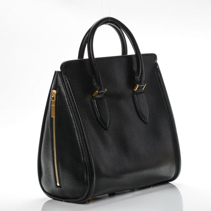 Alexander McQueen Calfskin Large Heroine Black 3 of 10