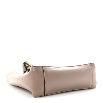 Stella McCartney Eco Alter Nappa Perforated Logo Mini Crossbody Dark Taupe 4 of 9