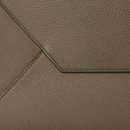 Celine Soft Grained Calfskin Small Belt Cabas Phantom Taupe 14 of 17