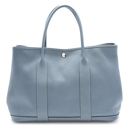 Hermes Negonda Garden Party 36 MM Bleu Lin 1 of 9