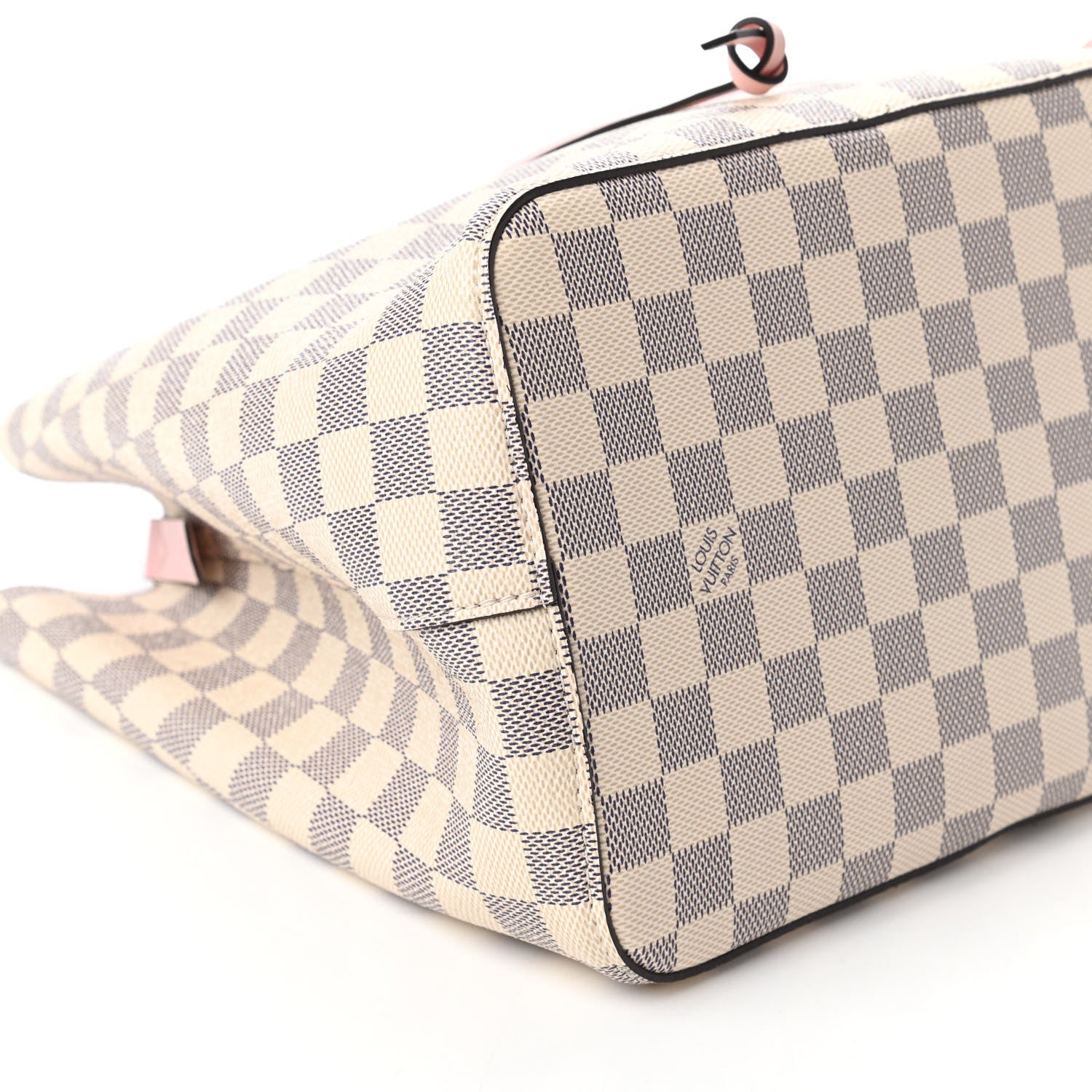 Louis Vuitton Damier Azur Neonoe MM Eau De Rose 6 of 9