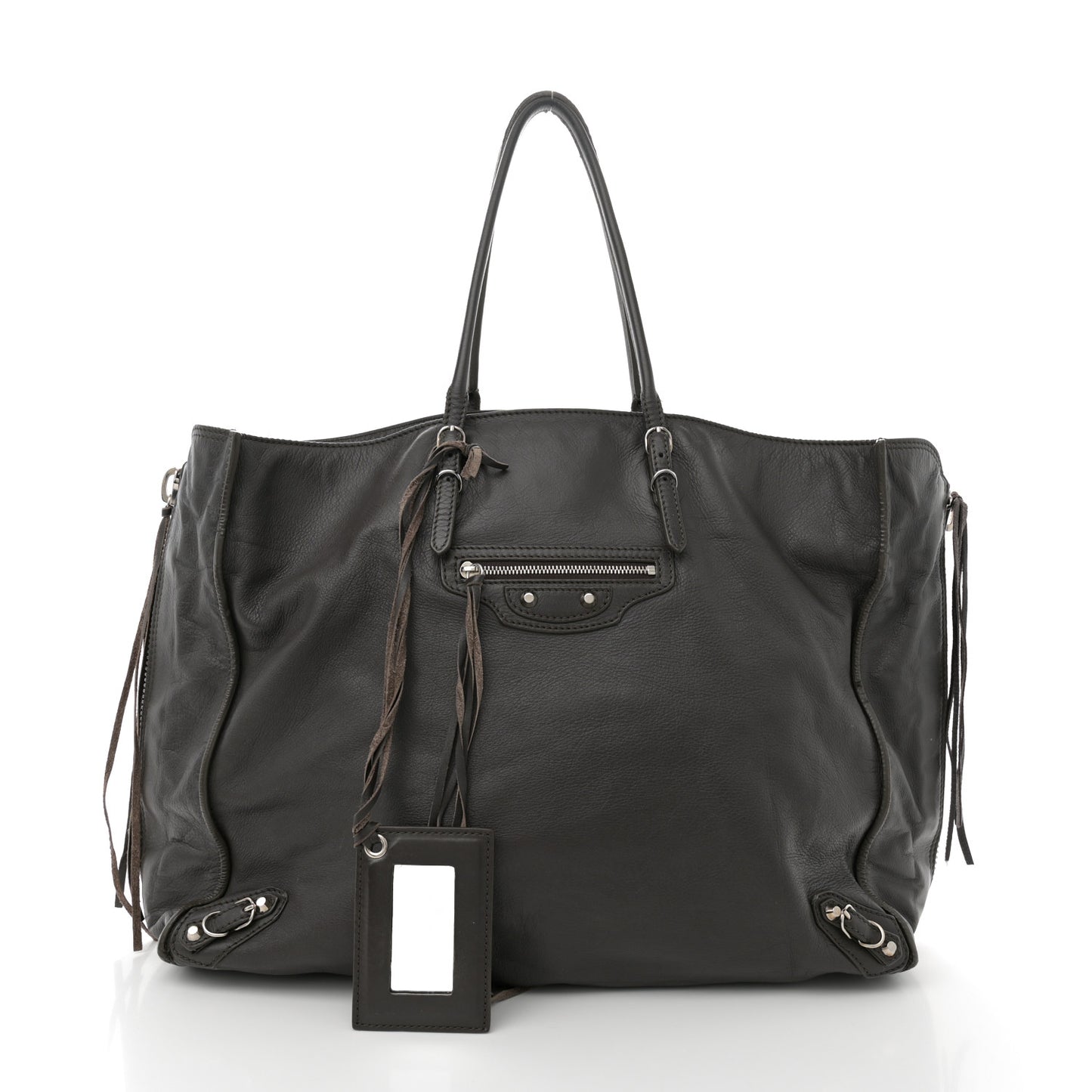 Veau Papier A4 Tote Coffee