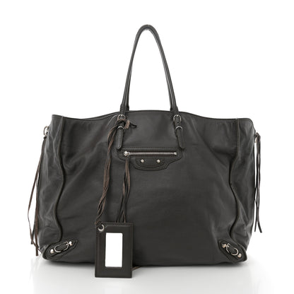 Balenciaga Veau Papier A4 Tote Coffee 3 of 16
