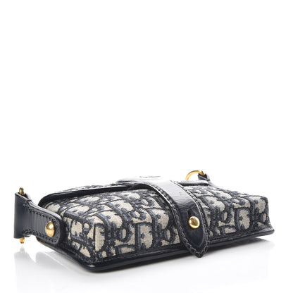 Christian Dior Oblique Crossbody Navy Blue 4 of 11