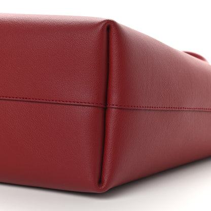 Saint Laurent Calfskin Large Shopping Tote Opyum Red 10 of 10