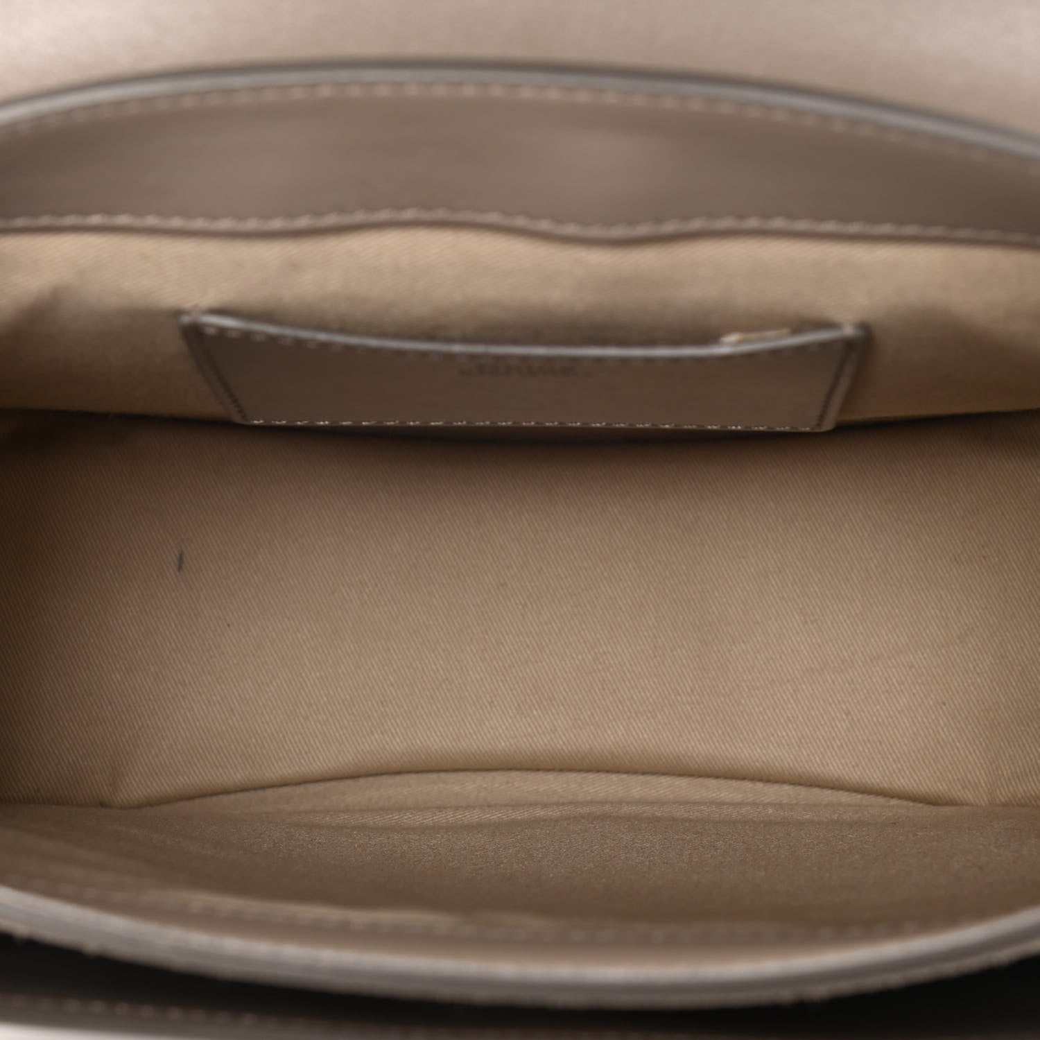 Chloe Calfskin Suede Large Tess Bag Motty Grey 9 of 18