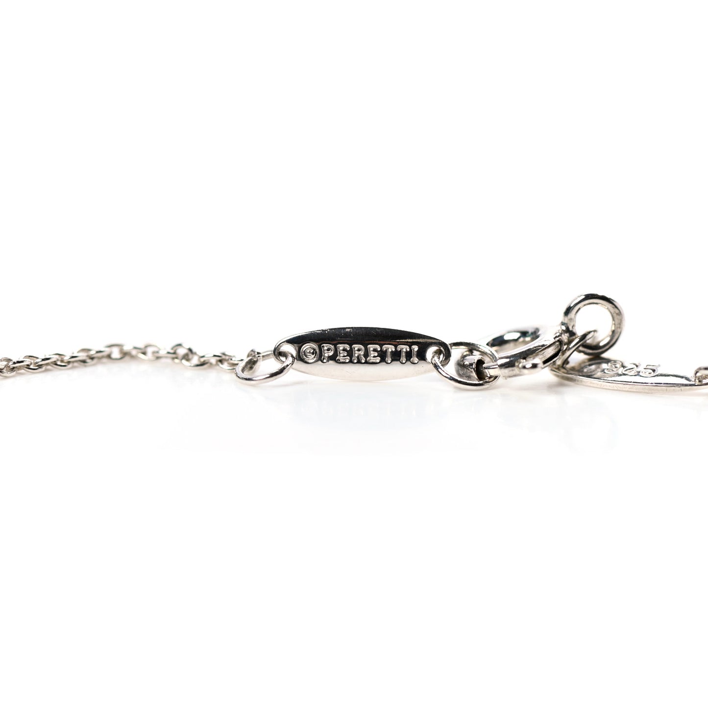 Sterling Silver Diamond .09ct Elsa Peretti Diamonds By The Yard Bracelet