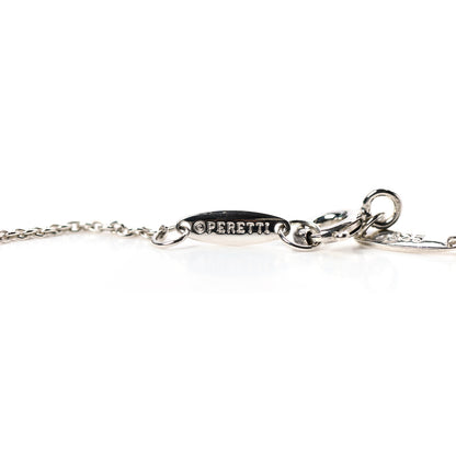 Tiffany Sterling Silver Diamond .09ct Elsa Peretti Diamonds By The Yard Bracelet 7 of 8
