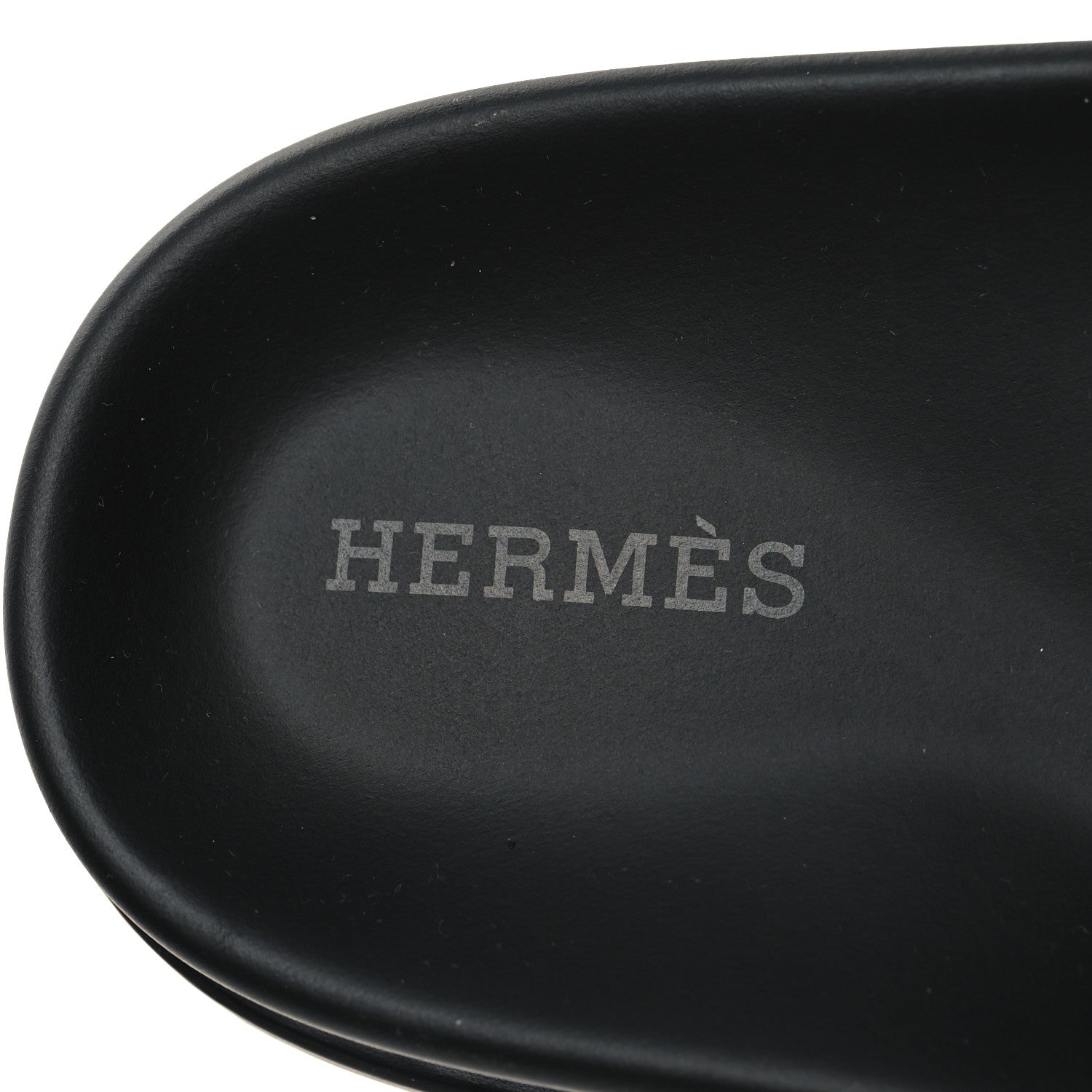Hermes Calfskin Womens Chypre Sandals 38 Black 8 of 9