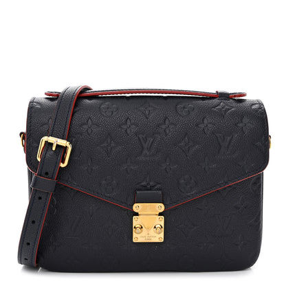 Louis Vuitton Empreinte Pochette Metis Marine Rouge 1 of 16