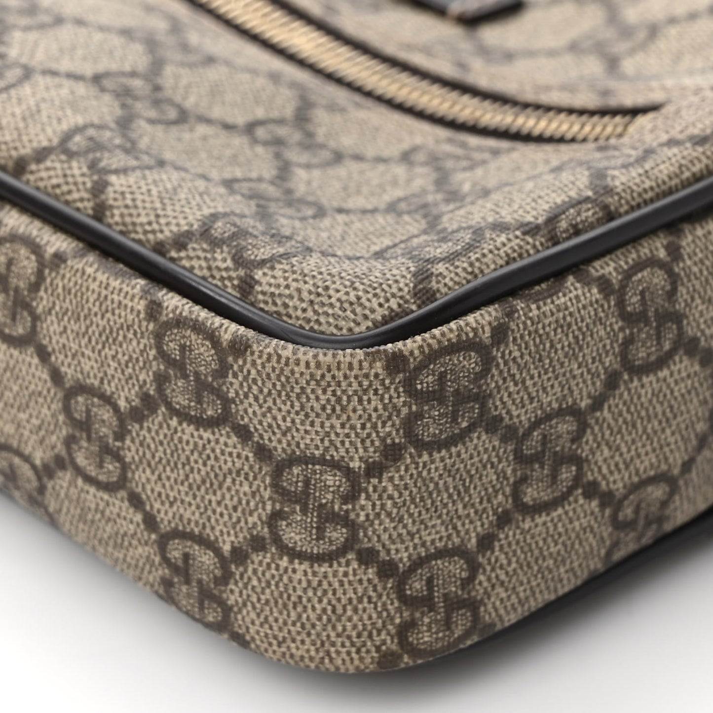 GG Plus Monogram Small Shoulder Bag Dark Brown