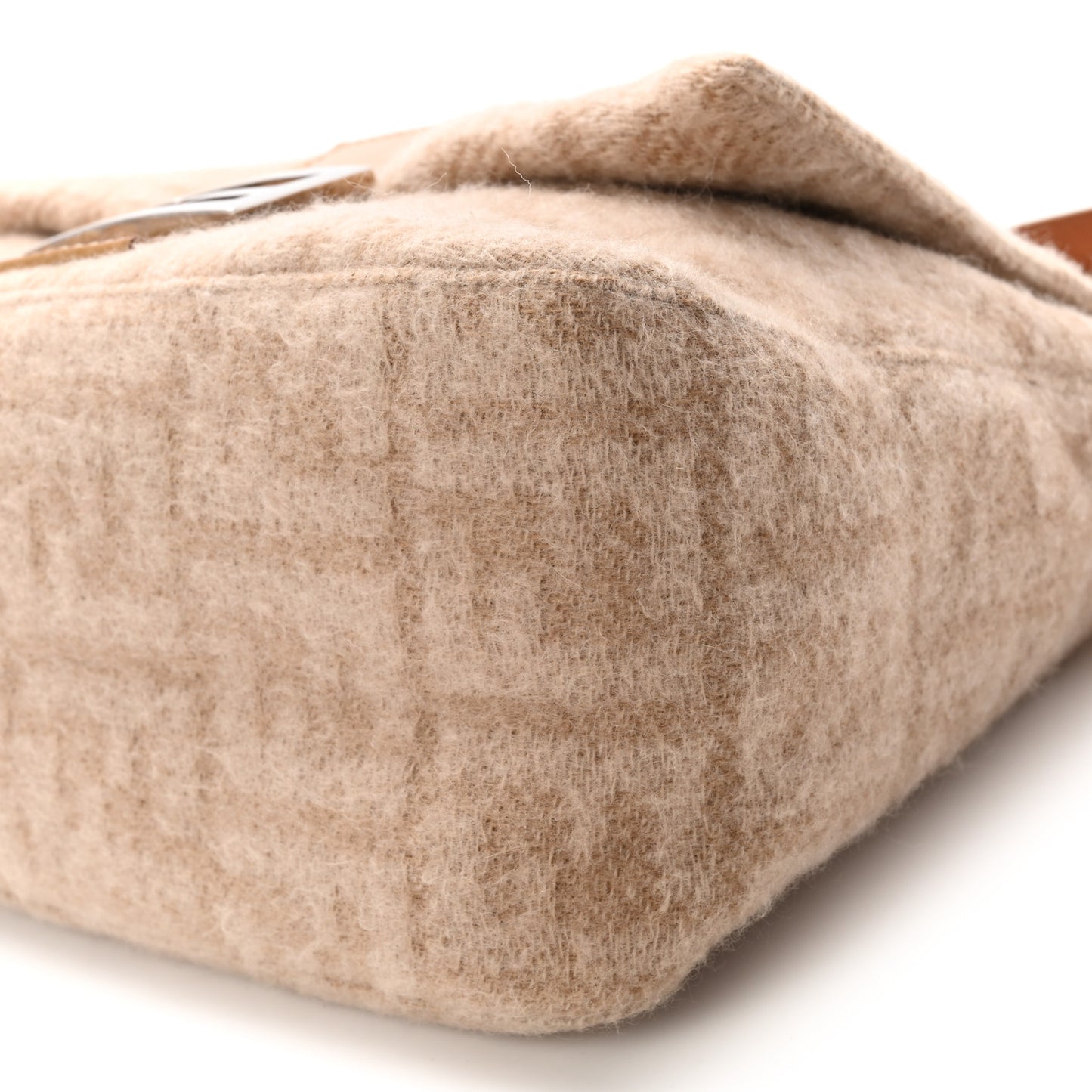 Wool Zucca Mama Baguette Beige