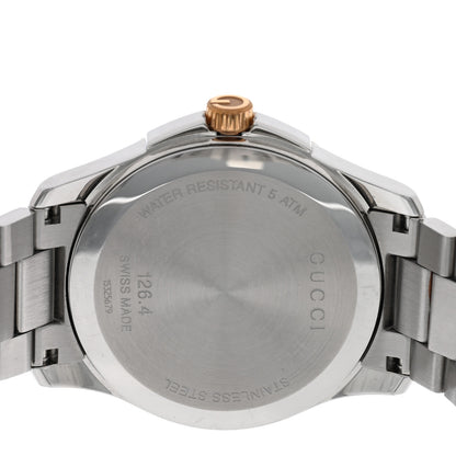 Gucci Stainless Steel 38mm G-Timeless Two Tone Quartz Watch 4 of 5