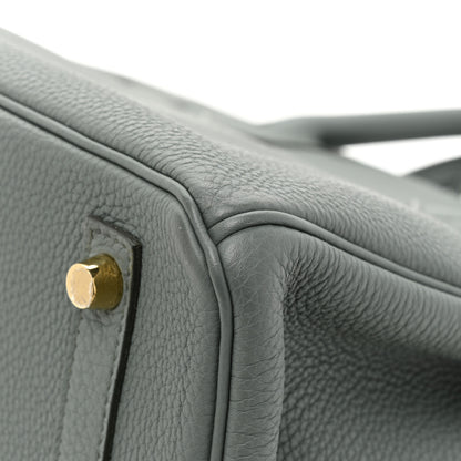 Hermes Togo BIRKIN 30 Vert Amande 12 of 12