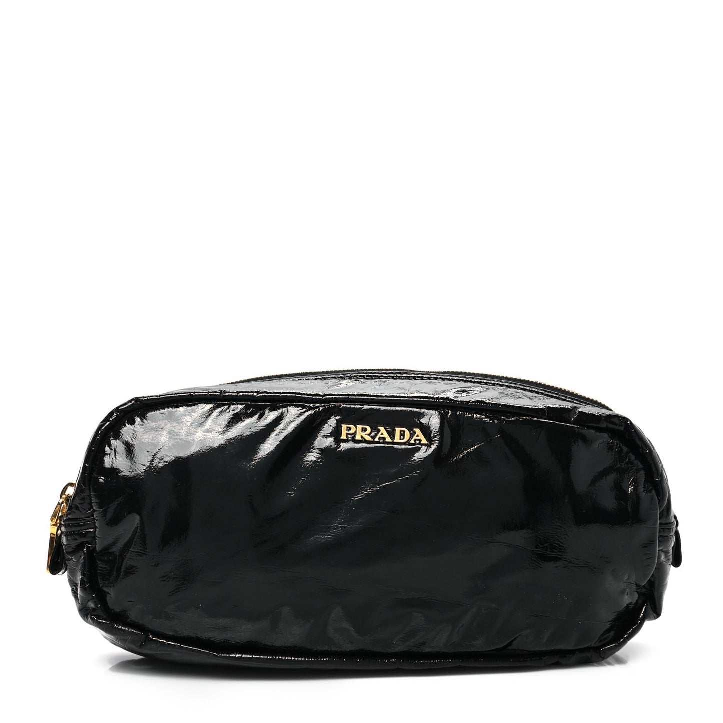 Vernice Cosmetic Pouch Black