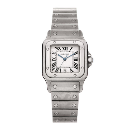 Cartier Stainless Steel 29mm Santos De Cartier Galbee Quartz Watch 1 of 5