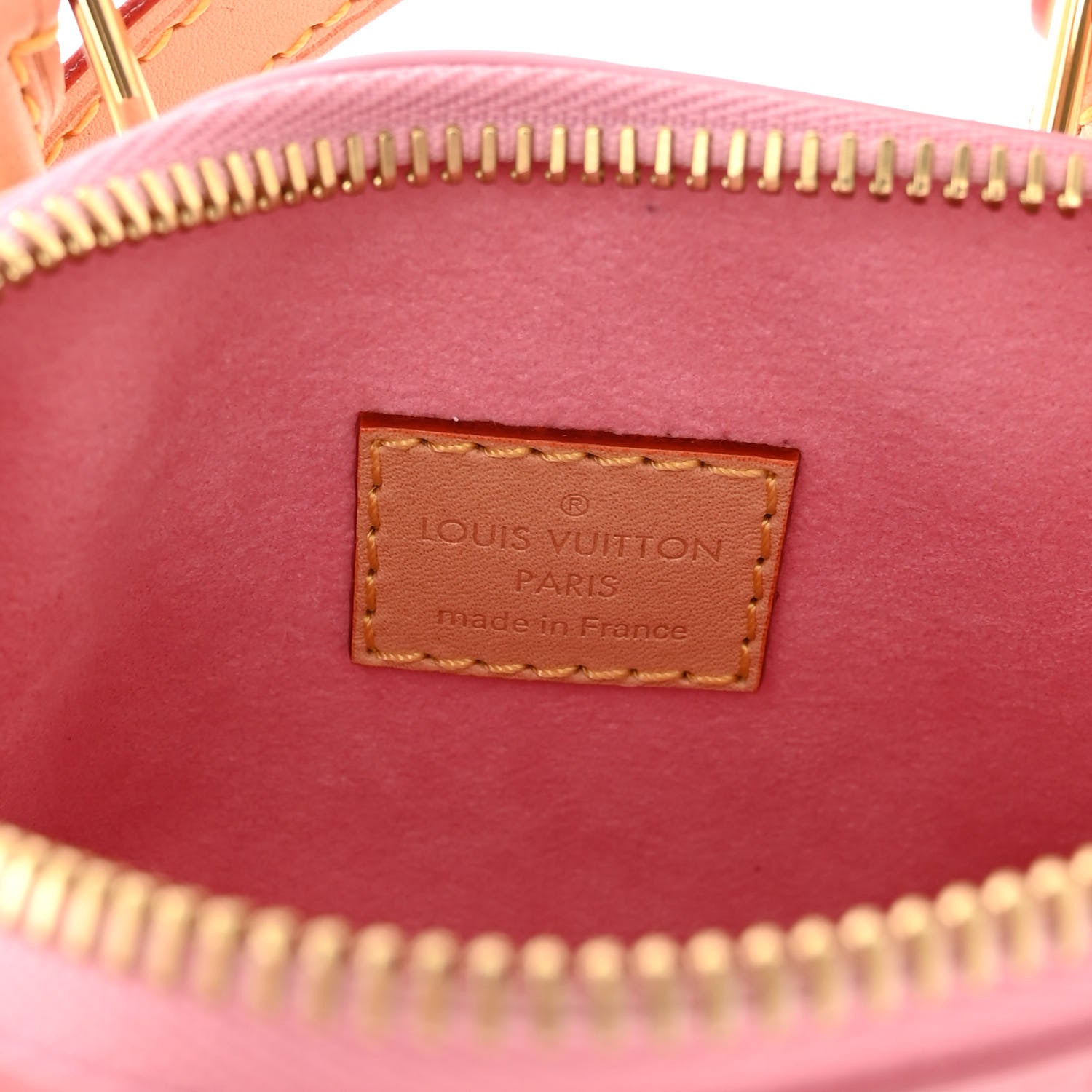 Louis Vuitton Vernis Monogram Nano Speedy Mochi Pink 6 of 9