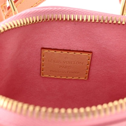 Louis Vuitton Vernis Monogram Nano Speedy Mochi Pink 6 of 9