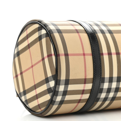 Burberry House Check Barrel Bag Black 8 of 14