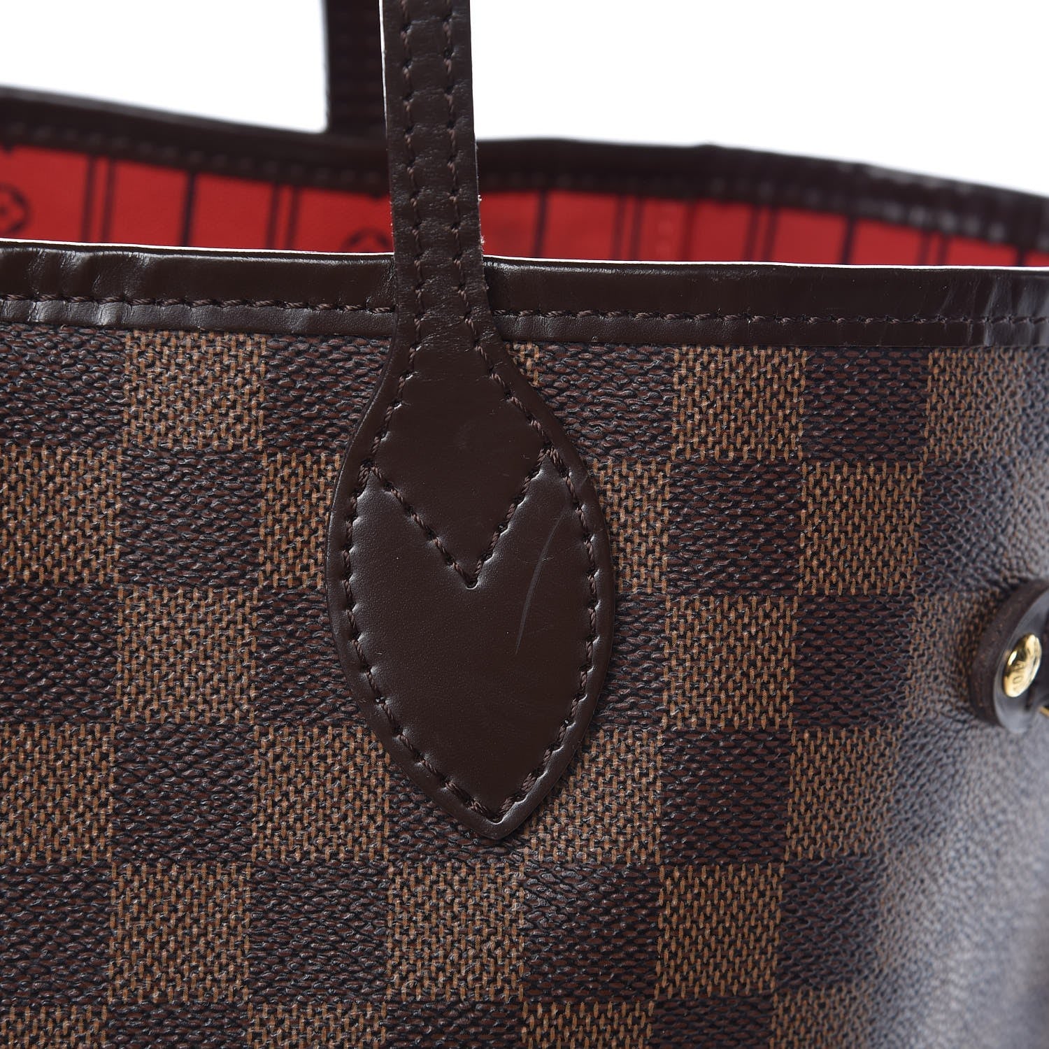 Louis Vuitton Damier Ebene Neverfull MM 13 of 14