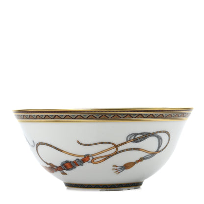 Hermes Porcelain Small Cheval D'Orient Bowl 1 of 5