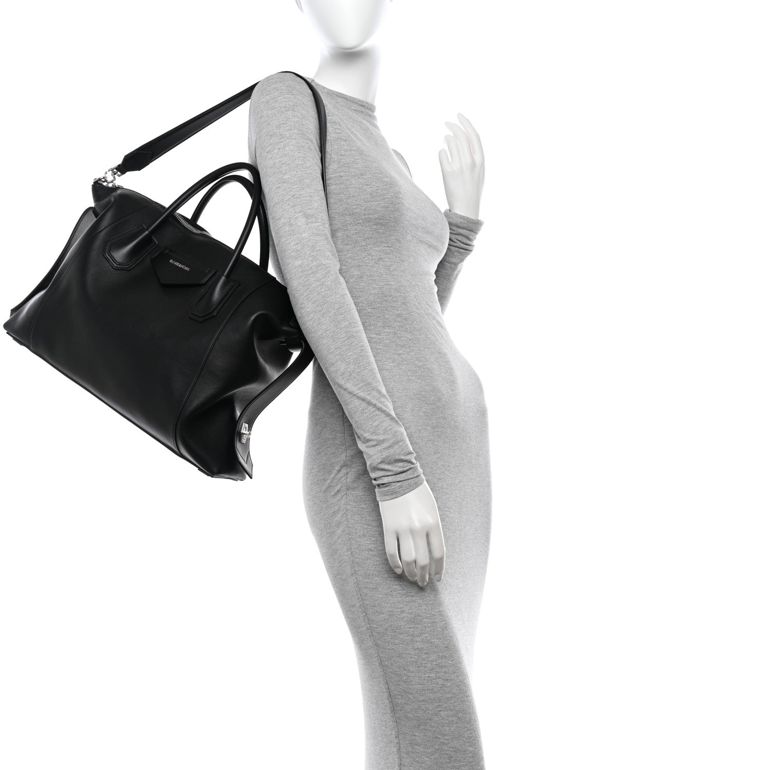 Givenchy Smooth Calfskin Medium Soft Antigona Black 2 of 10