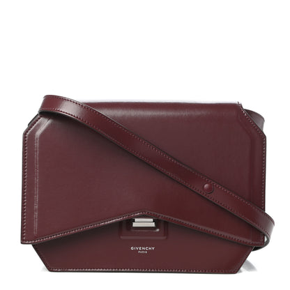 Givenchy Calfskin Medium Bow Cut Shoulder Bag Burgundy 1 of 8