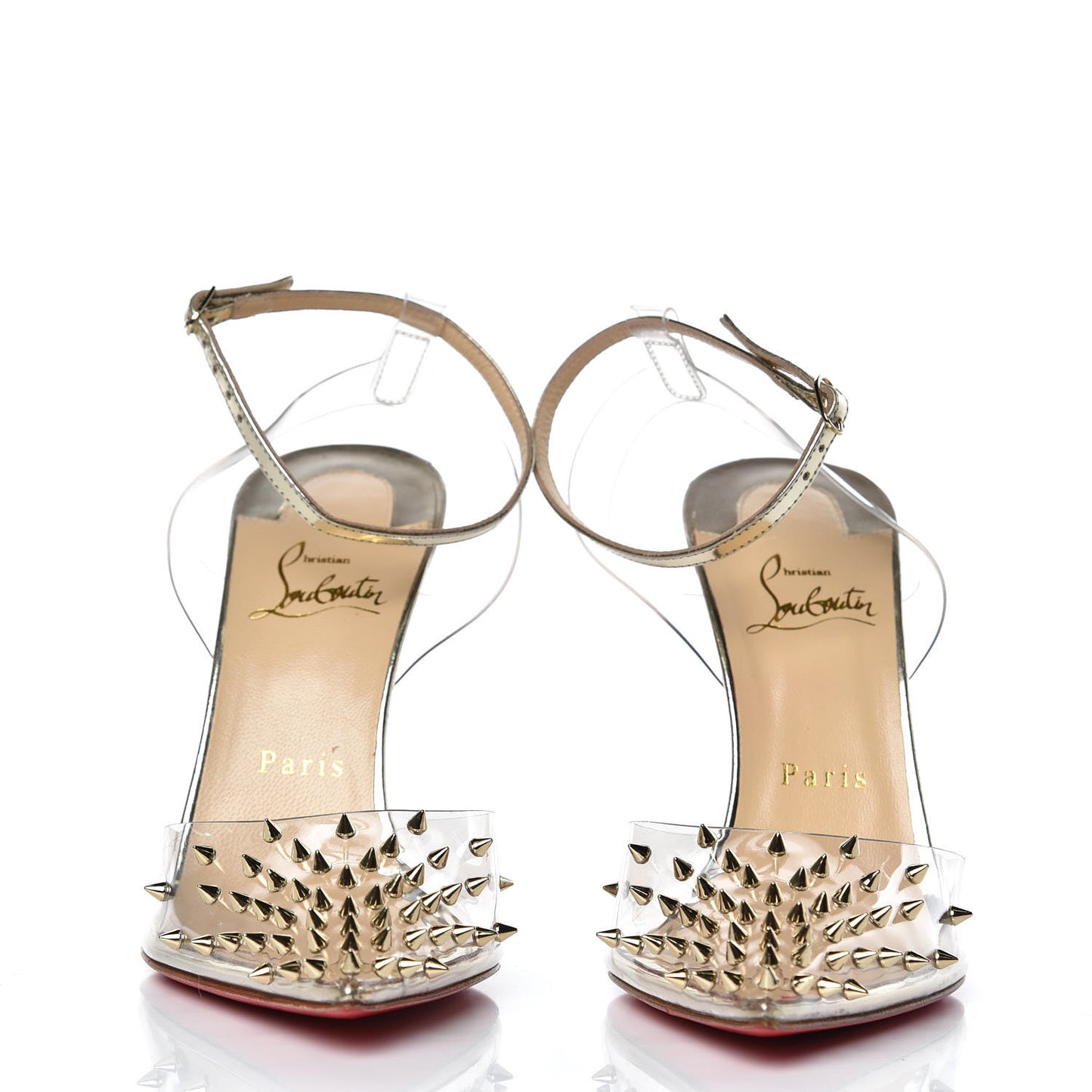 PVC Specchio Spikoo 100 Pumps 38.5 Light Gold