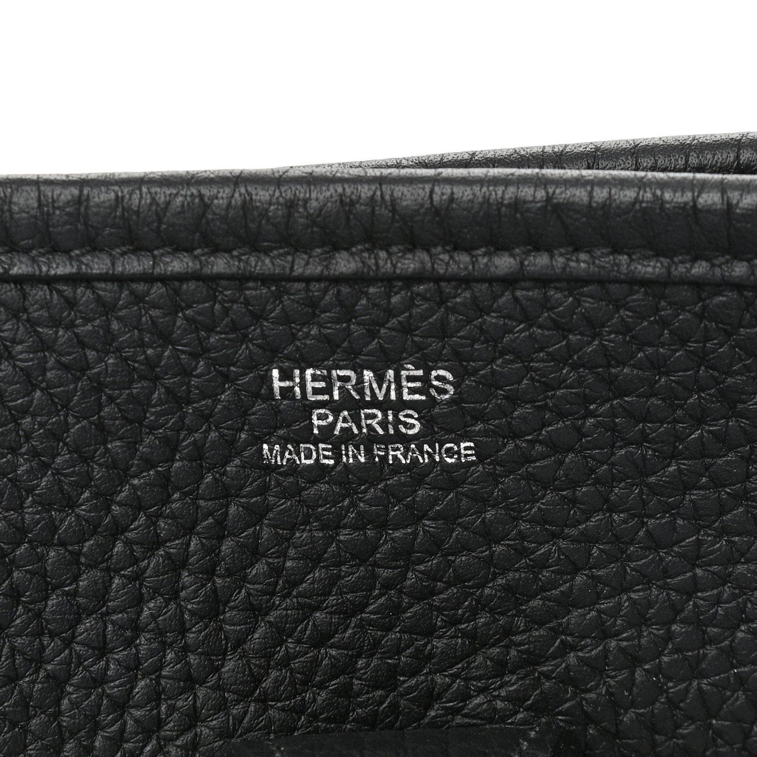Hermes Taurillon Clemence Evelyne III PM Black 5 of 9