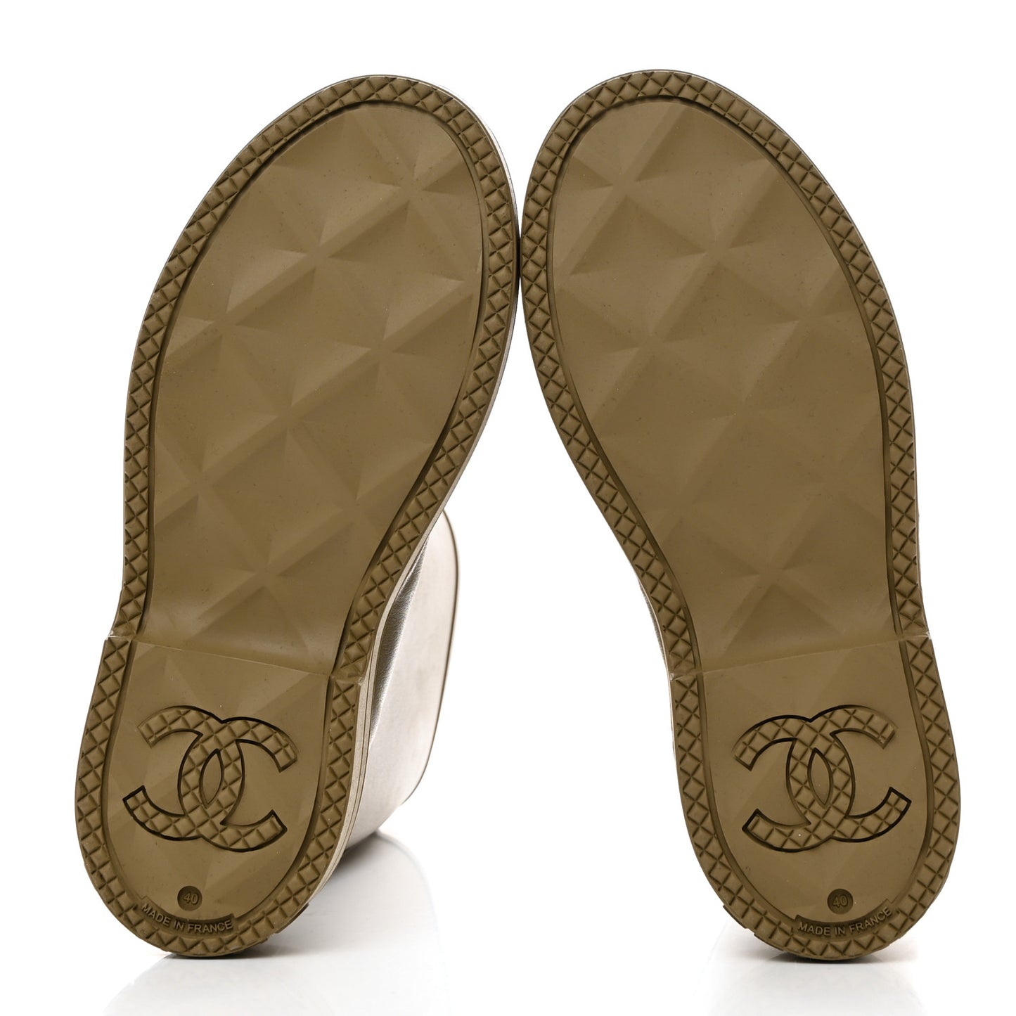 Caoutchouk CC High Boots 40 Dark Beige