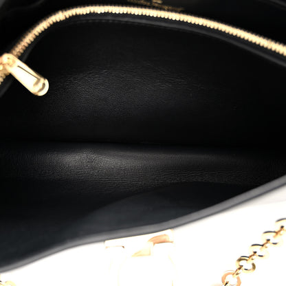 Salvatore Ferragamo Calfskin Trifolio Shoulder Bag Black 5 of 9