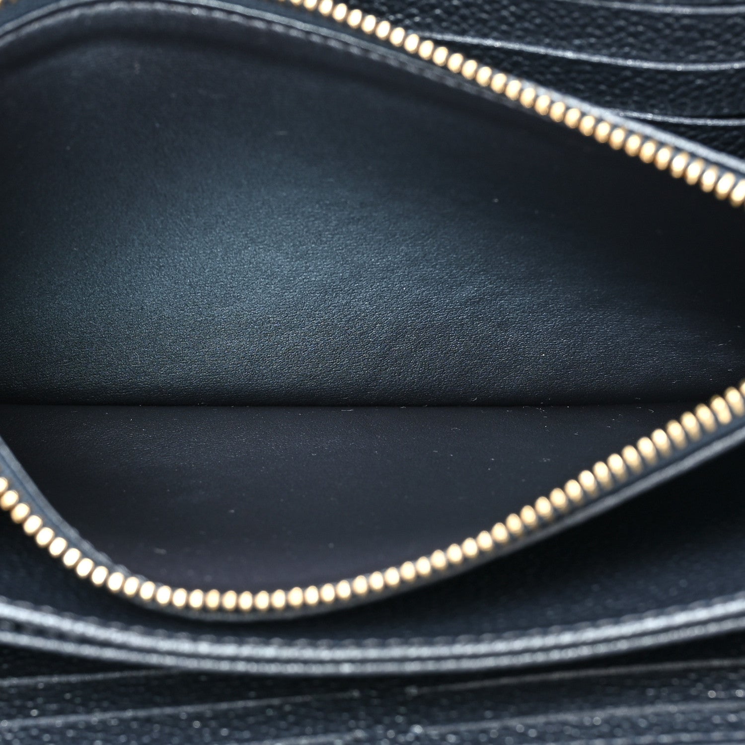 Louis Vuitton Metallic Empreinte Monogram Zippy Wallet Navy Blue 7 of 13