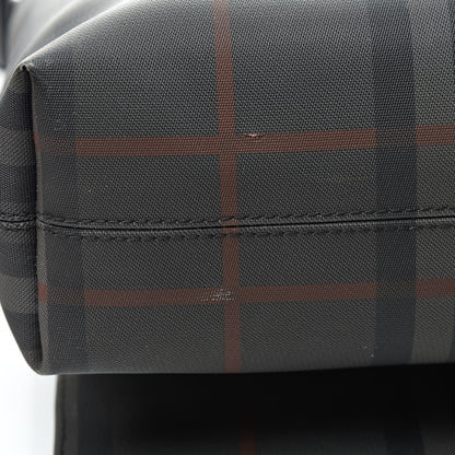 Burberry Nylon Smoked Check Messenger Bag 16 of 17