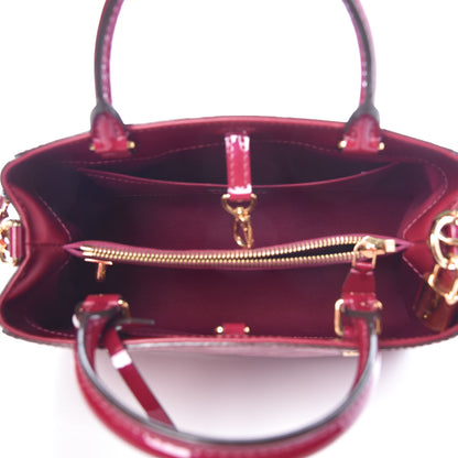 Louis Vuitton Vernis Montaigne BB Magenta 6 of 10