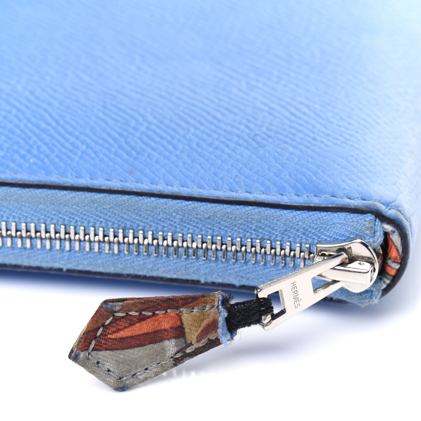 Epsom Silk'In Compact Wallet Bleu Paradis