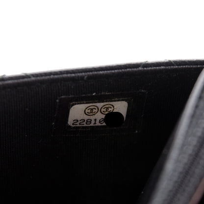 Chanel Lambskin Quilted Trendy CC Wallet On Chain WOC Black 9 of 10