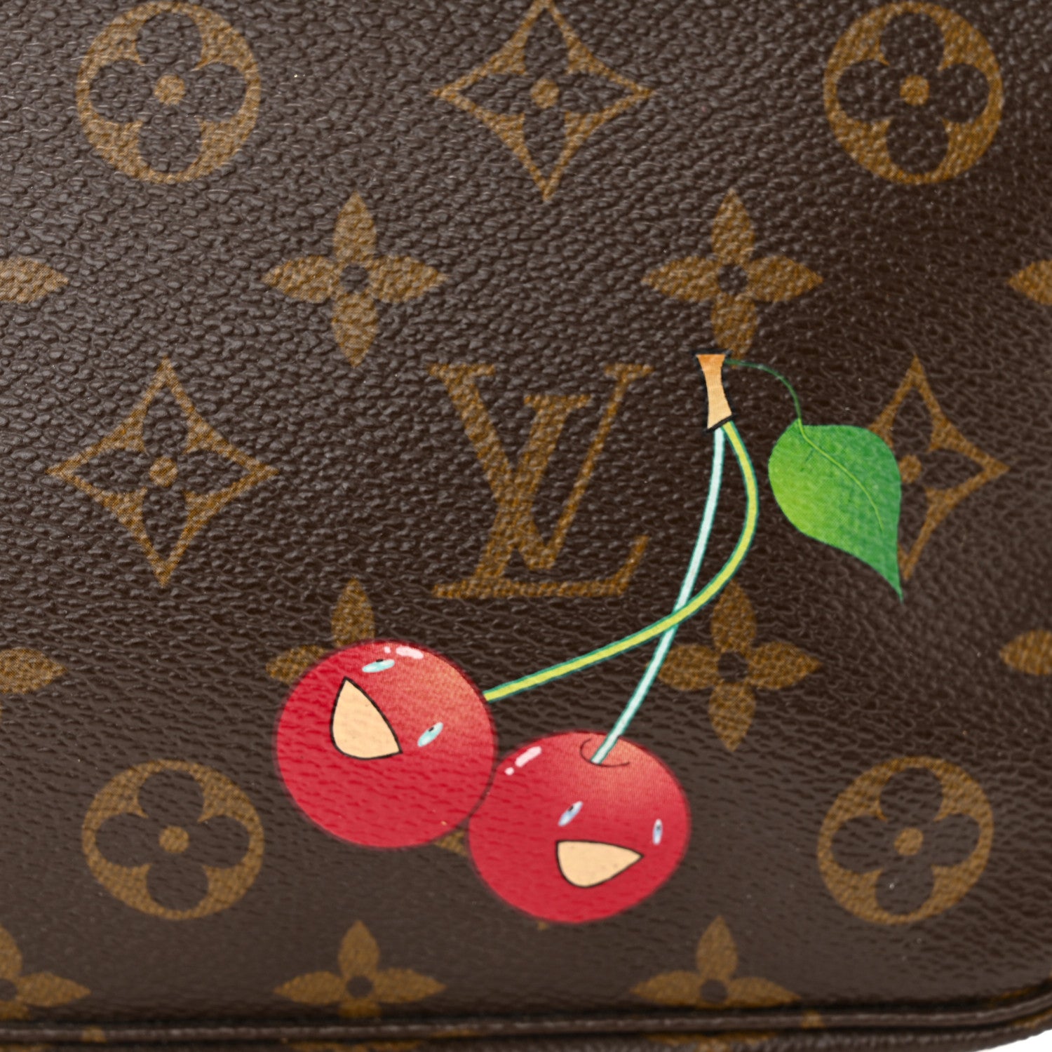 Louis Vuitton LOUIS VUITTON Monogram Cerises Pochette Accessories 8 of 10