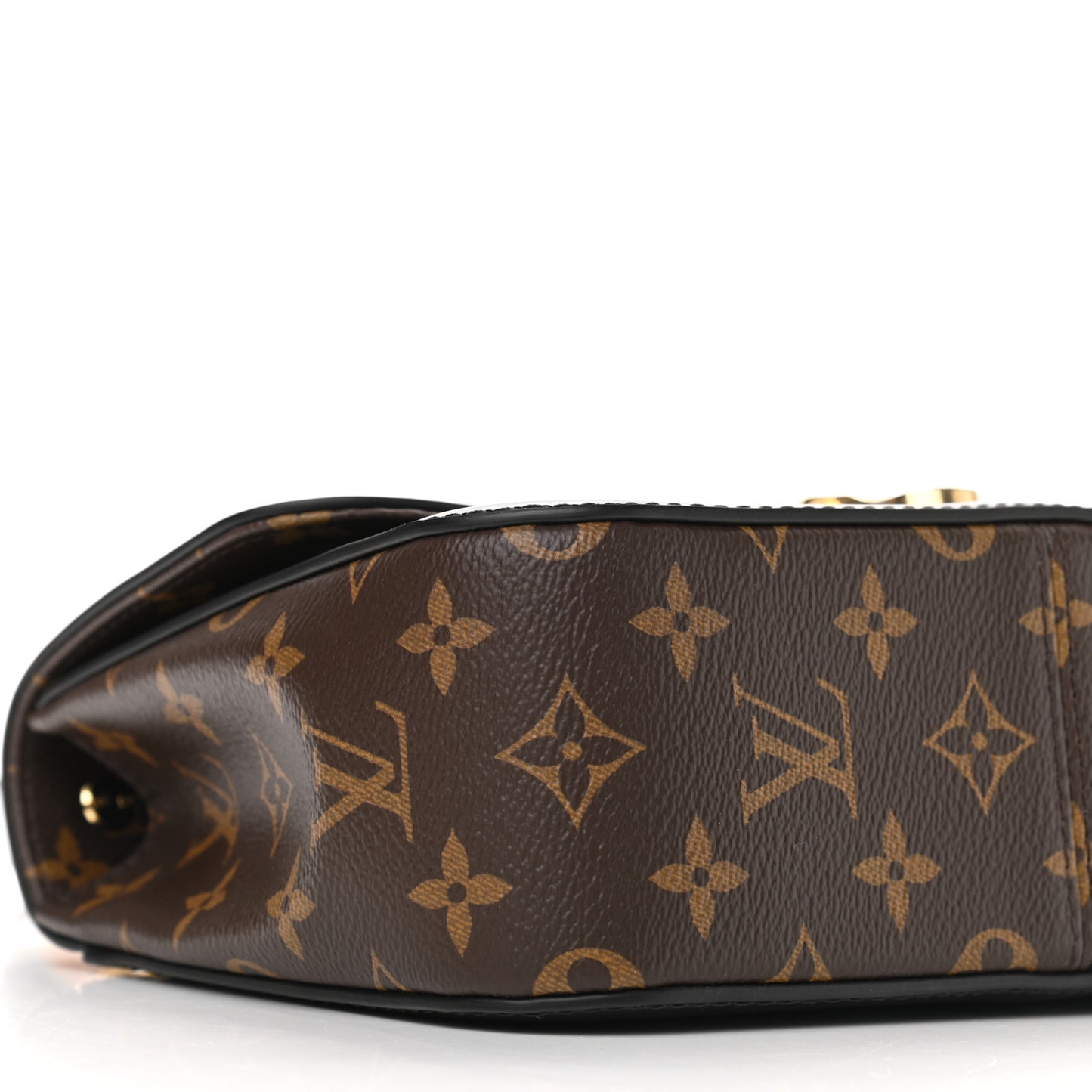 Patent Calfskin Monogram Cherrywood BB Black