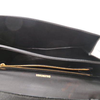 Balenciaga Signature Grained Calfskin Logo S Ville Day Bag Black 5 of 14